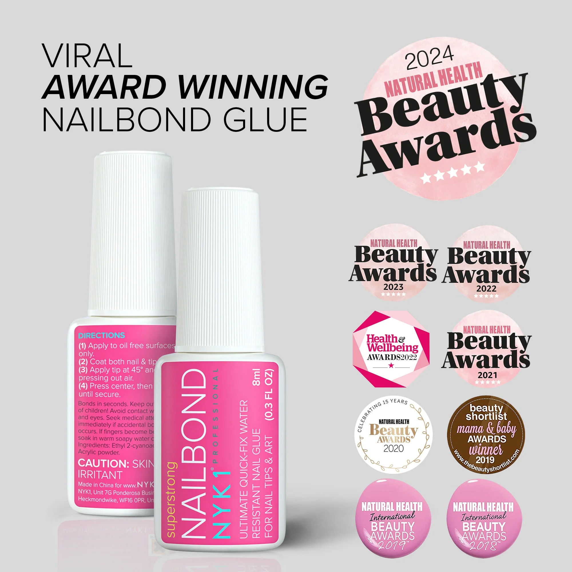 NYK1 NailBond Super Strong Nail Glue - Image 8