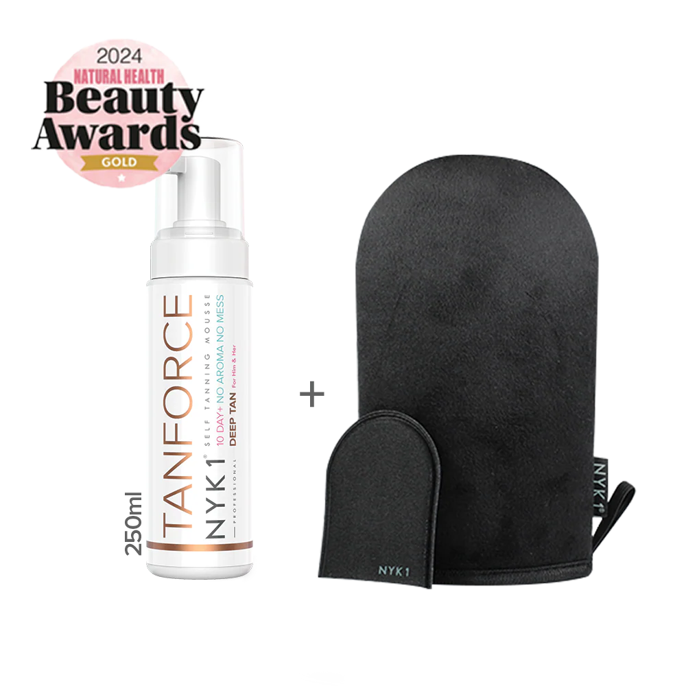 NYK1 TanForce Tan Invisible Body and Face Tanning Foam Mousse - Image 14