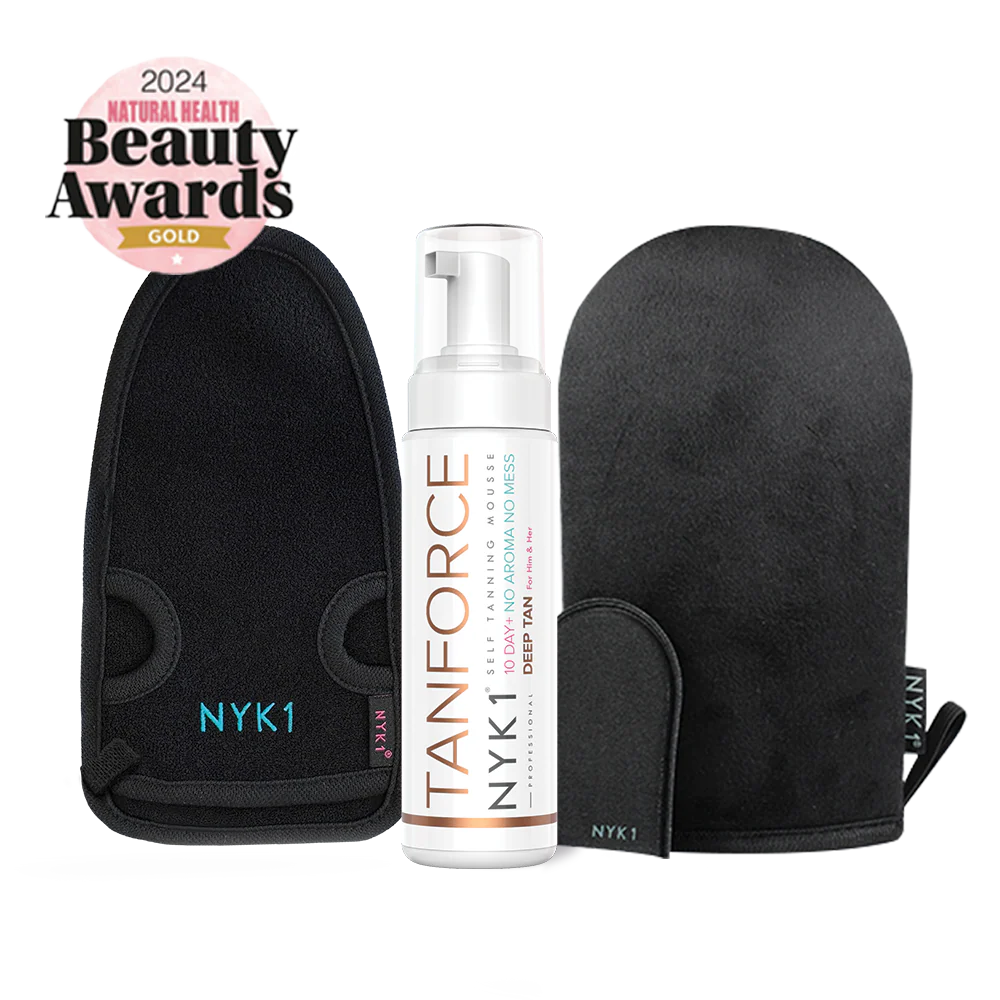 NYK1 TanForce Tan Invisible Body and Face Tanning Foam Mousse - Image 8
